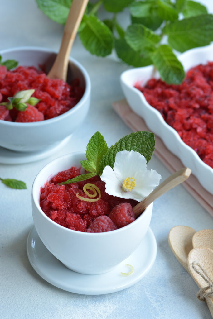 frambozen granita