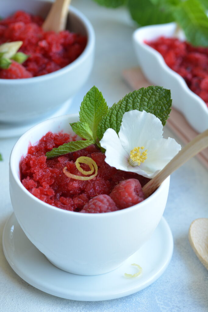 frambozen granita