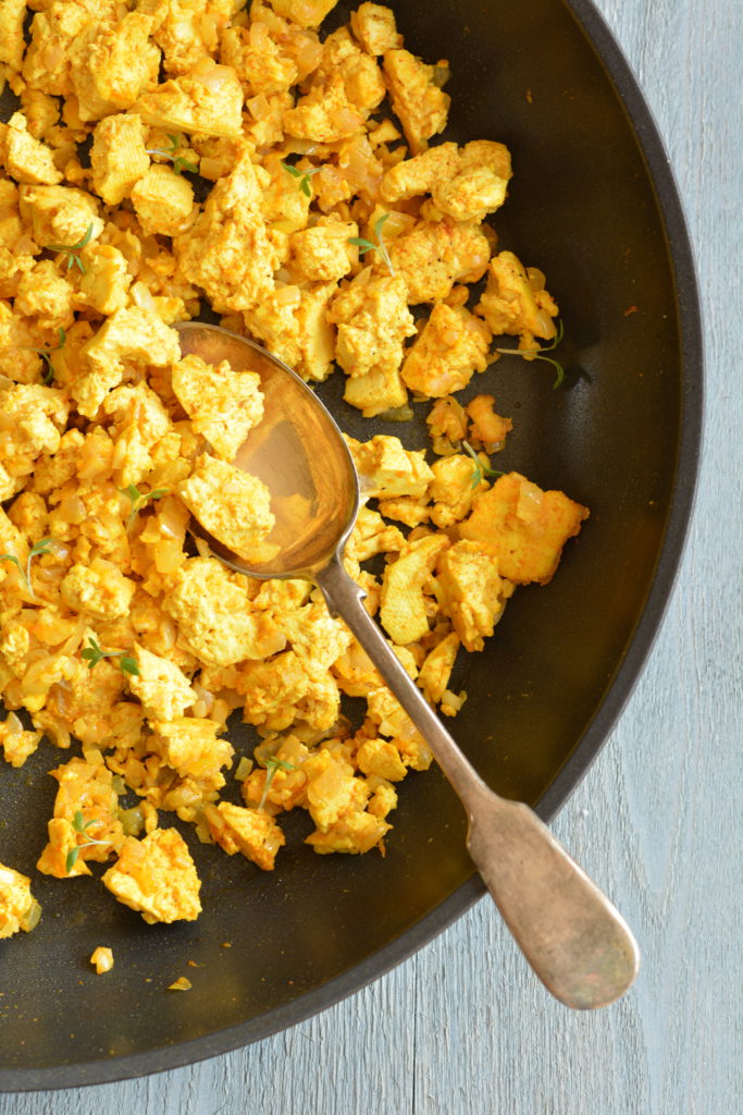 scrambled tofu