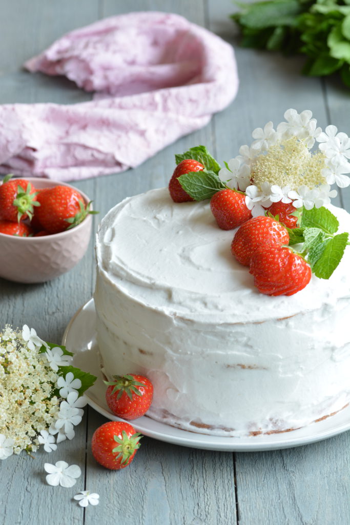 strawberry cake