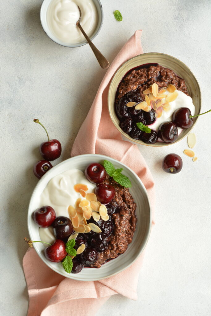 chocolade overnight oats