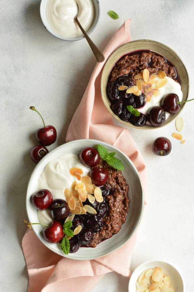 chocolade overnight oats