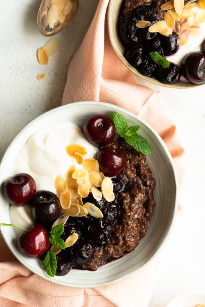 chocolade overnight oats